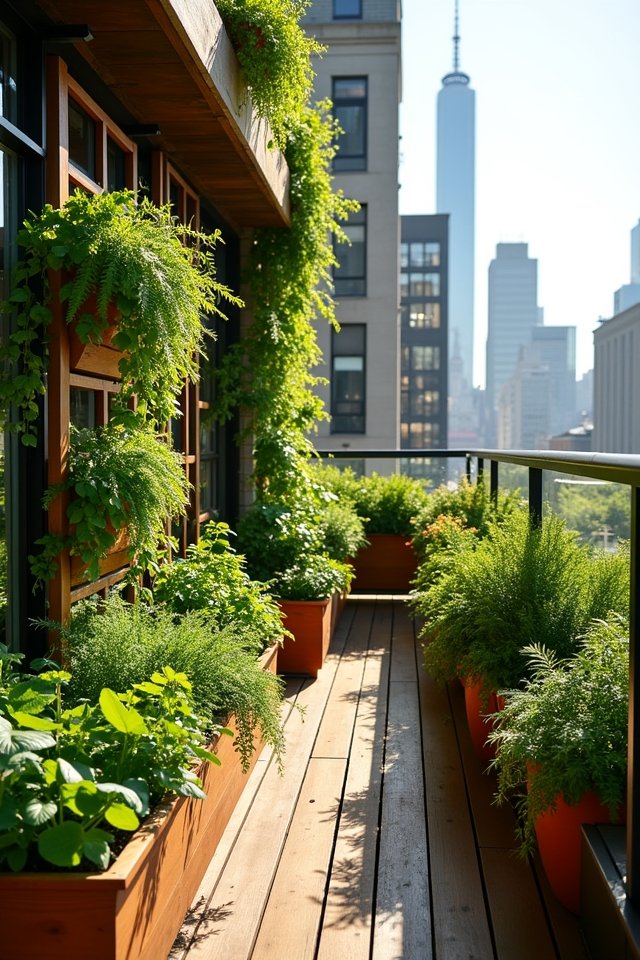 vertical garden plant selection