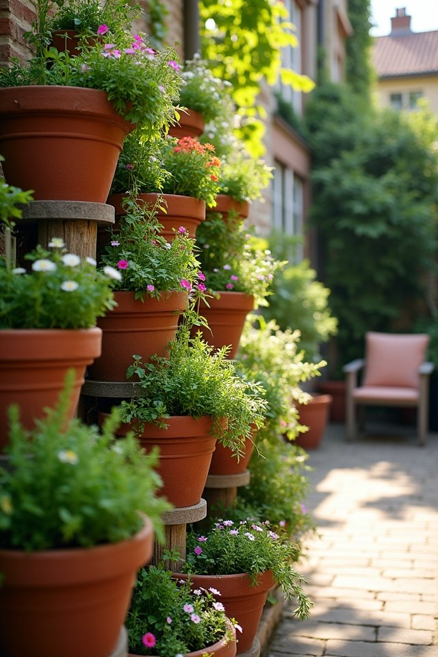 vertical garden planter towers