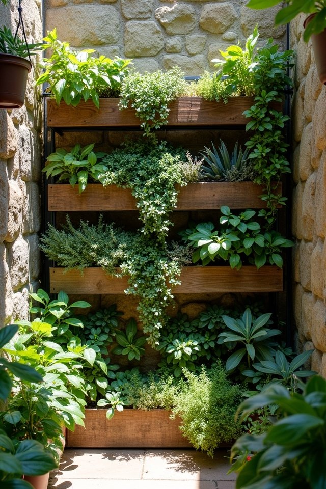 vertical garden wall art