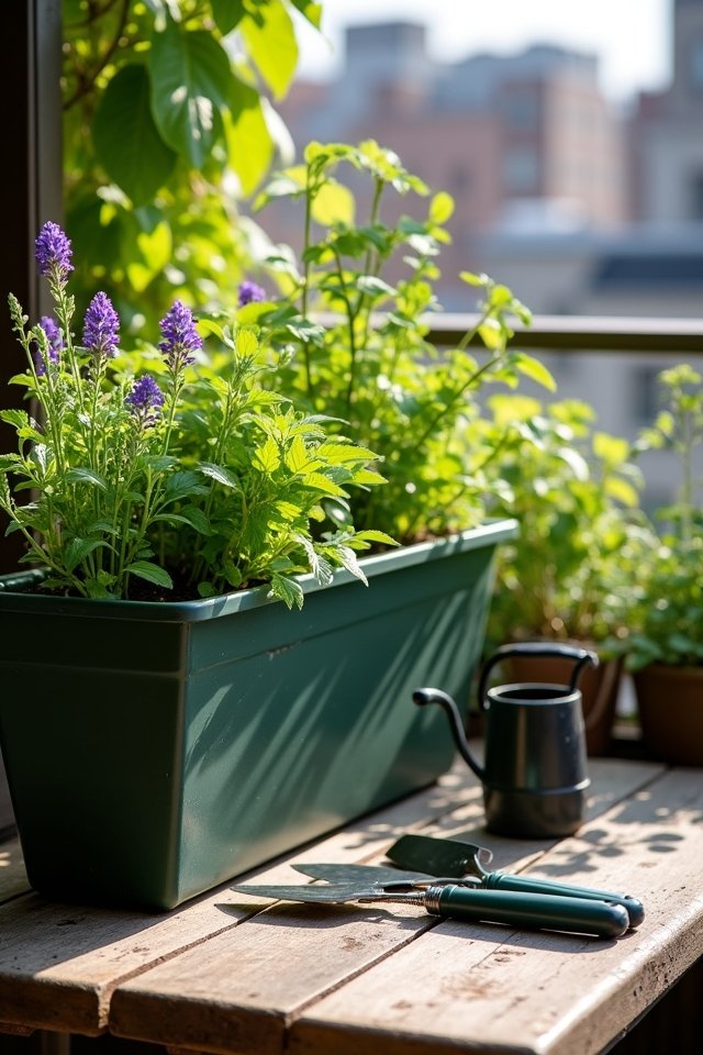 vertical gardening for balconies