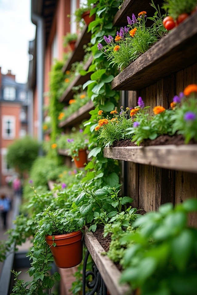 vertical gardening for balconies