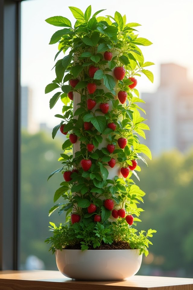 vertical gardening for optimization