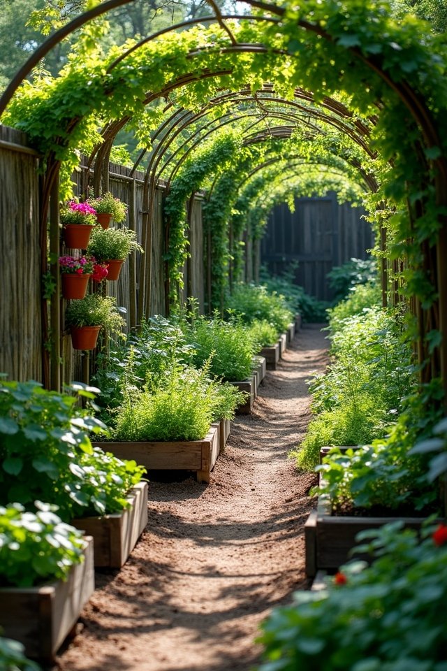 vertical gardening for space