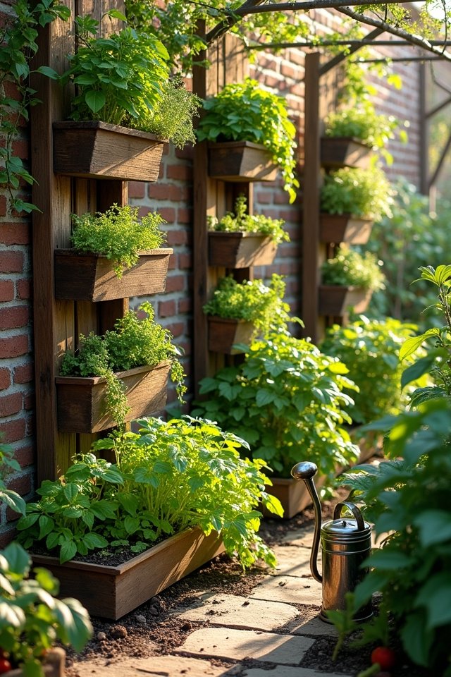 vertical gardening maximizes space