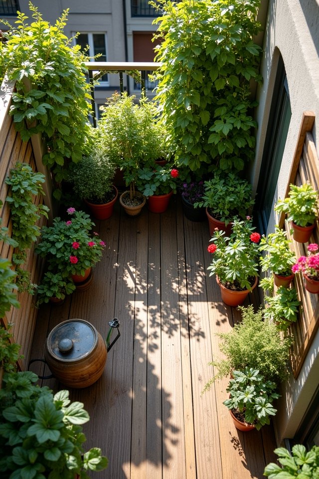 vertical gardening space maximization