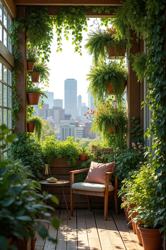 vertical gardening space saving techniques