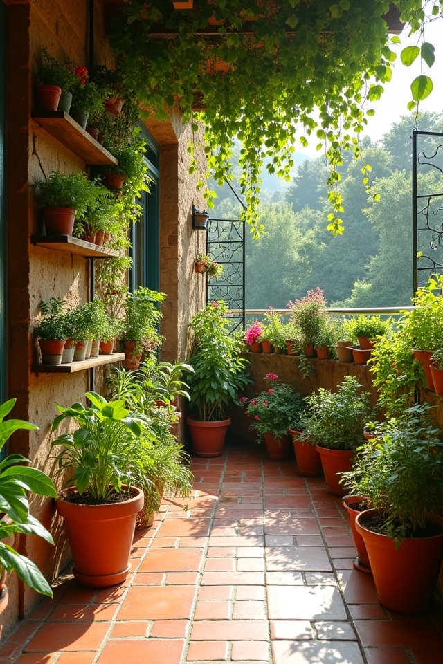 vertical gardens transform balconies