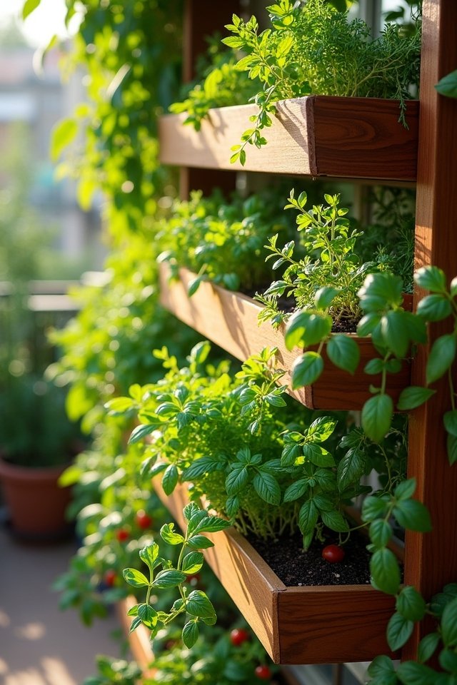 vertical herb garden solutions