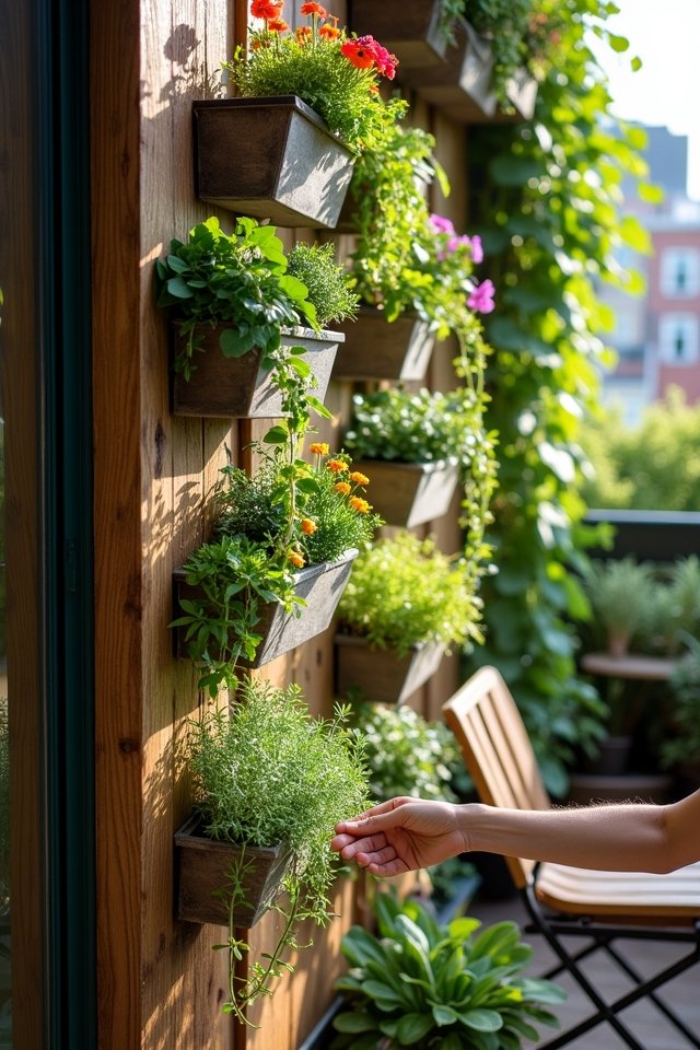 vertical space plant gardening