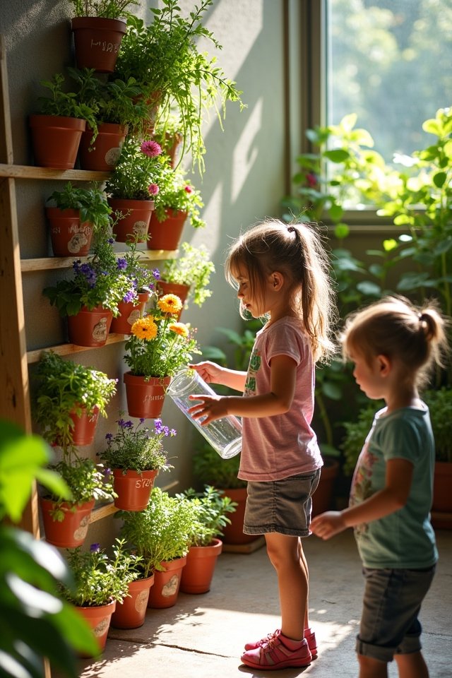 vertical wall planters creativity