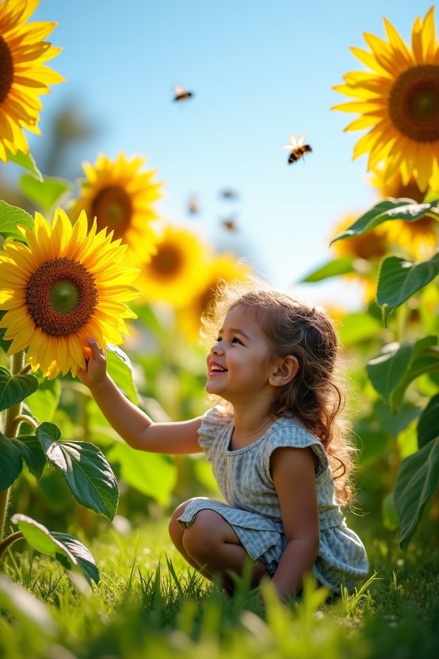 vibrant blooms cheerful gardening
