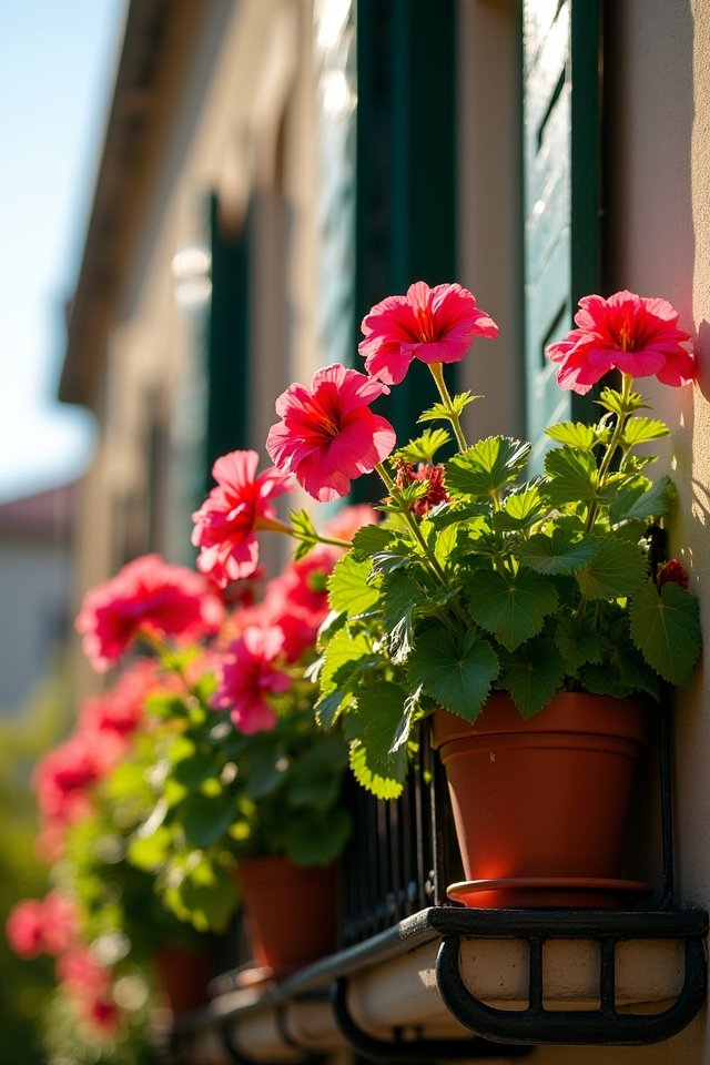 vibrant blooms for balconies