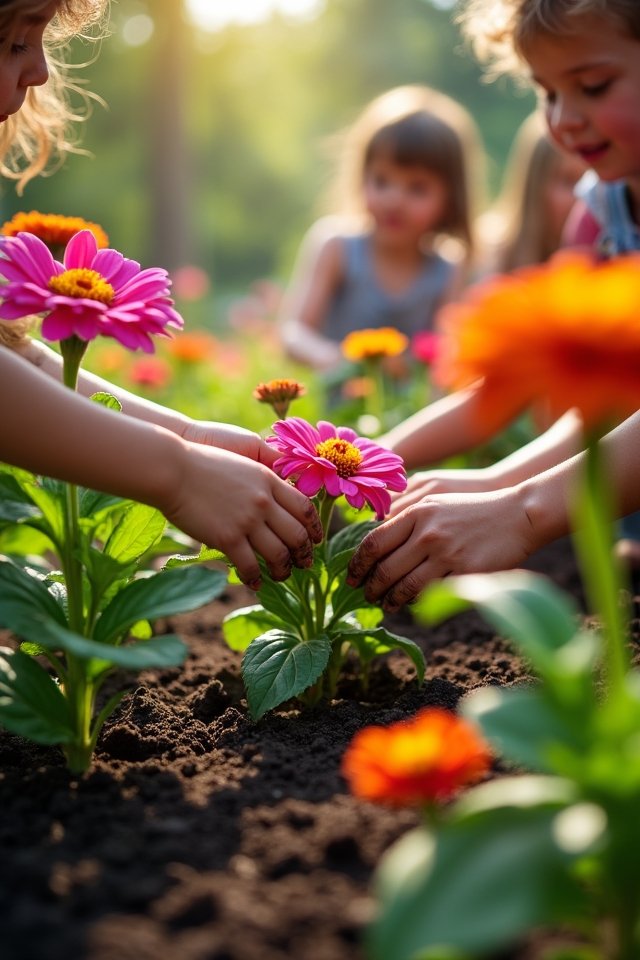 vibrant easy care garden flowers