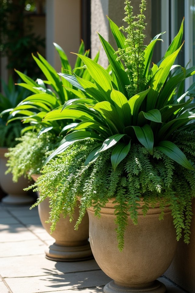 vibrant foliage for patios