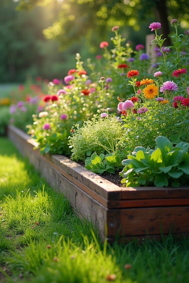 vibrant garden aesthetic designs