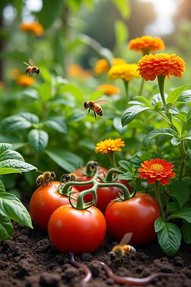 vibrant garden biodiversity benefits