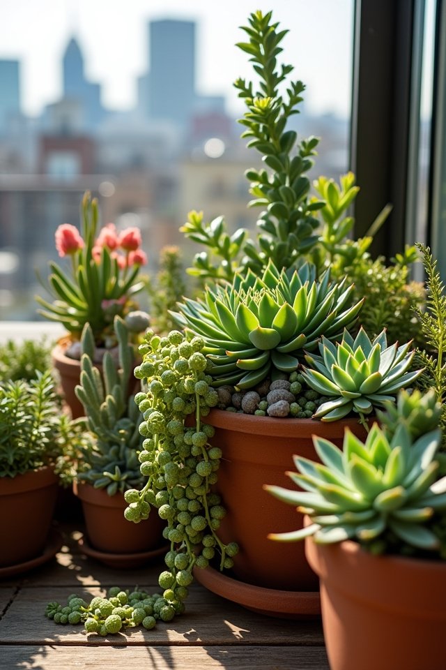 vibrant low maintenance greenery