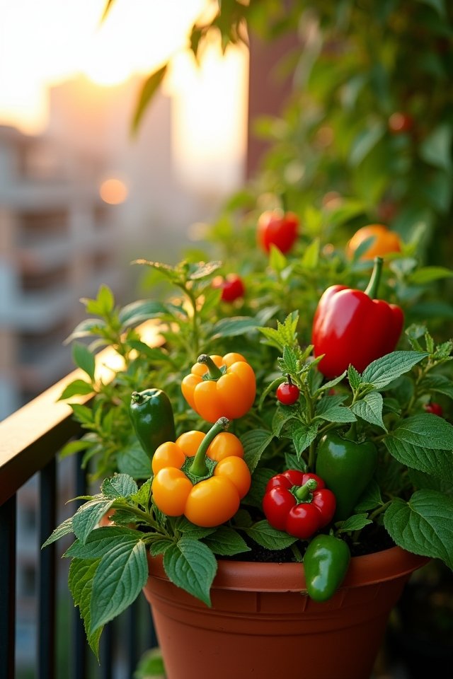 vibrant peppers for culinary delights
