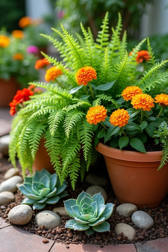 vibrant plant pairings thrive