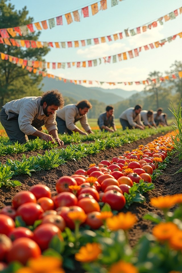 vibrant seasonal gardening celebrations