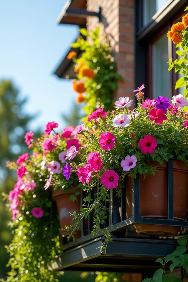 vibrant summer flowers thrive
