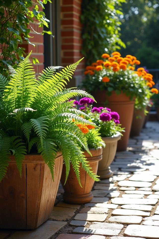 vibrant textured plant combinations