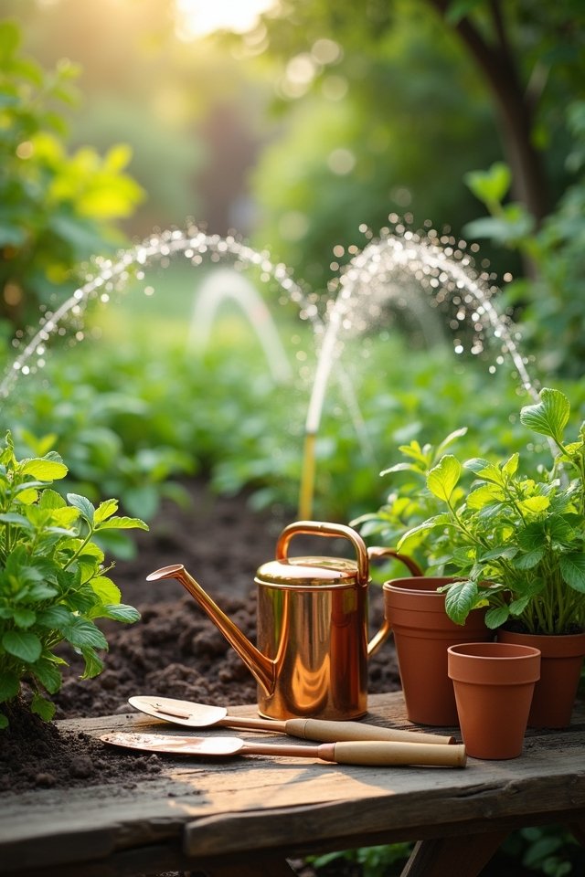 water efficient gardening techniques
