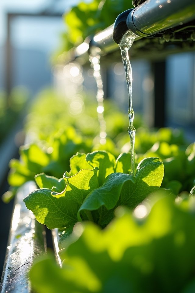 water efficient hydroponic gardening