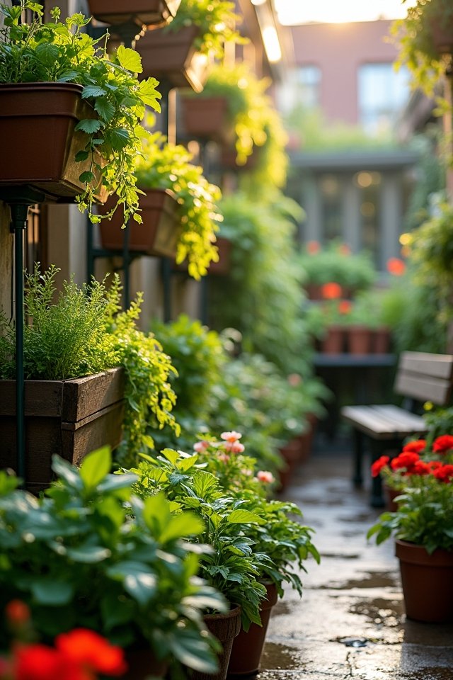 water efficiently garden thriving