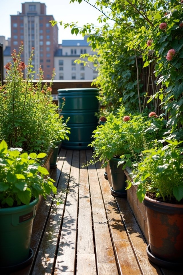 water saving gardening techniques