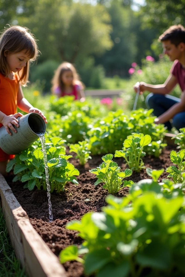 water saving gardening techniques