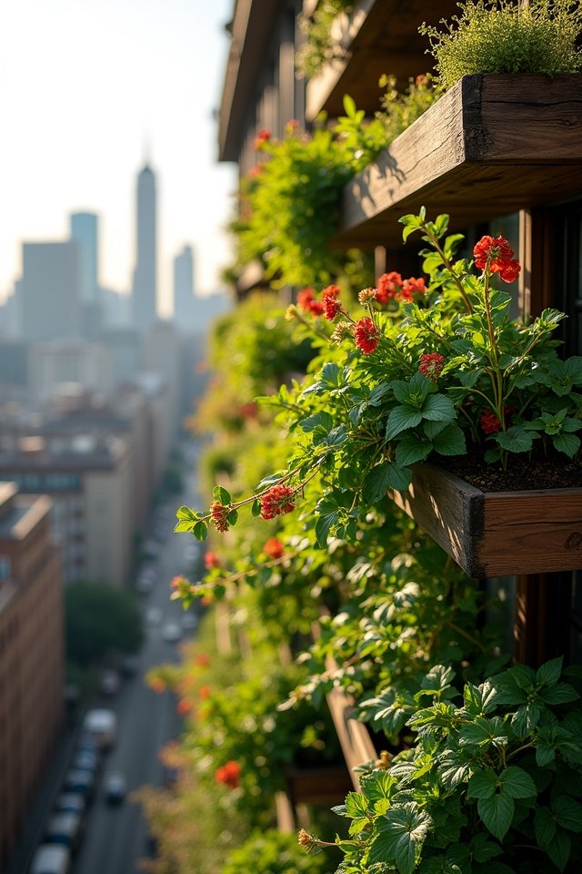 whimsical indoor hanging gardens