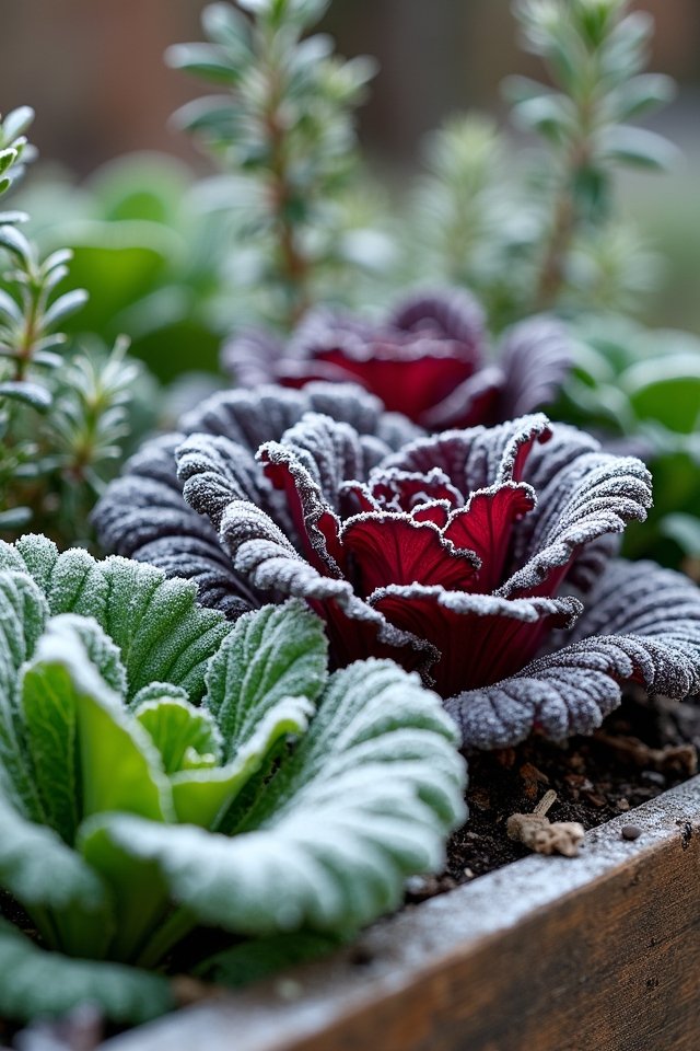 winter gardening for flavors