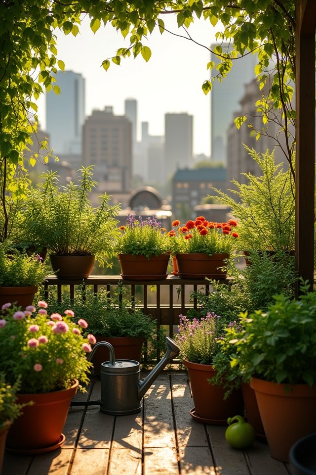year round balcony garden tips