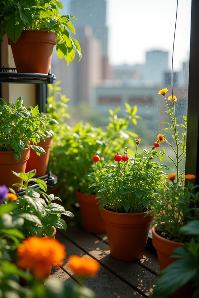 year round balcony gardening tips