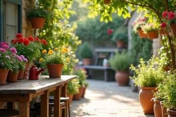 year round container gardening tips